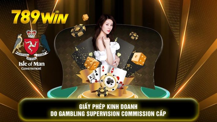 Giấy phép kinh doanh do Gambling Supervision Commission cấp